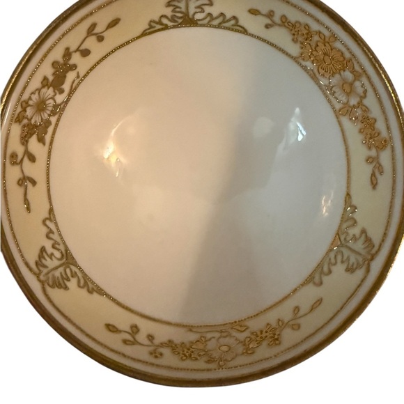 Antique Nippon Hand-Painted Gravy Boat Set w/ Ladle & Underplate - Picture 8 of 12